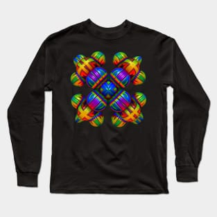 Weird 3-D Widget Thingy Long Sleeve T-Shirt